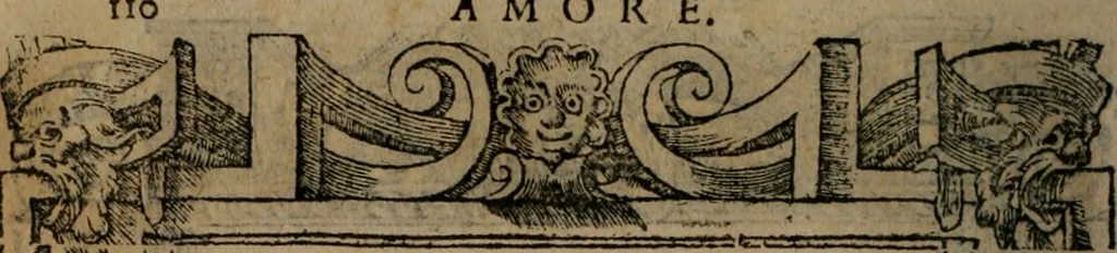 An illustration from Diverse imprese accomodate a diverse moralità, co versi che i loro significati dichiarano insieme con molte altre mella lingua italiana non piu tradotte, 1576, leaf 113