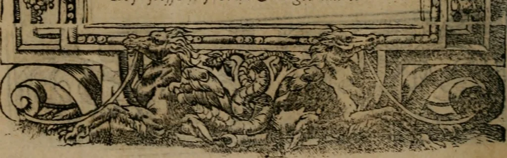 An illustration from Diverse imprese accomodate a diverse moralità, co versi che i loro significati dichiarano insieme con molte altre mella lingua italiana non piu tradotte, 1576, leaf 115