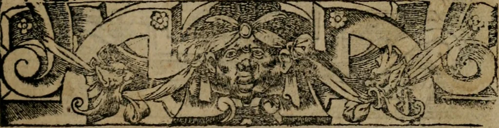 An illustration from Diverse imprese accomodate a diverse moralità, co versi che i loro significati dichiarano insieme con molte altre mella lingua italiana non piu tradotte, 1576, leaf 12
