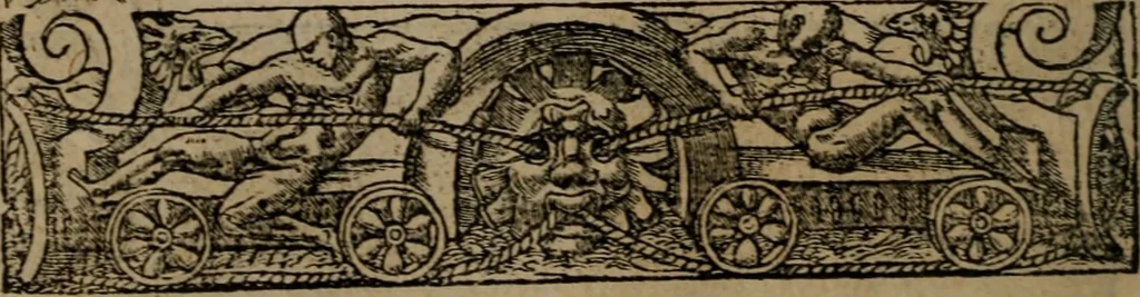 An illustration from Diverse imprese accomodate a diverse moralità, co versi che i loro significati dichiarano insieme con molte altre mella lingua italiana non piu tradotte, 1576, leaf 125