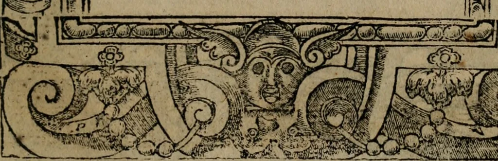 An illustration from Diverse imprese accomodate a diverse moralità, co versi che i loro significati dichiarano insieme con molte altre mella lingua italiana non piu tradotte, 1576, leaf 128