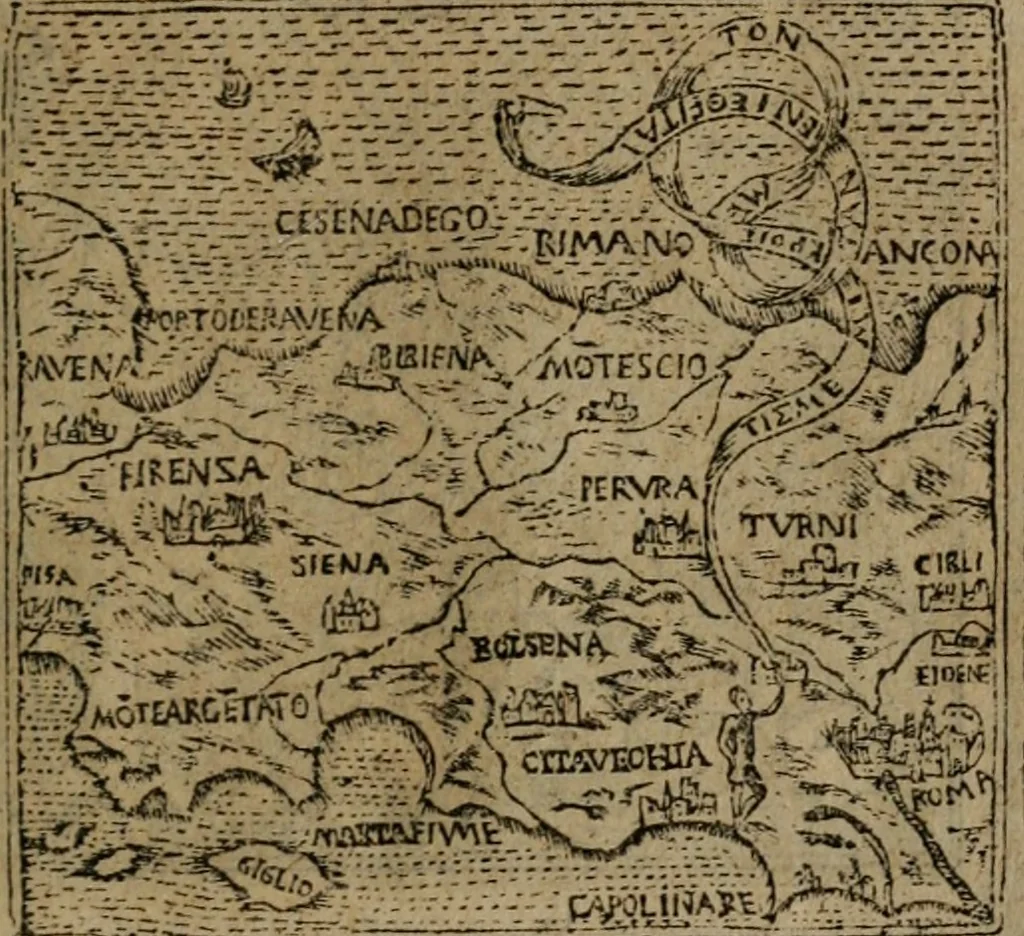 An illustration from Diverse imprese accomodate a diverse moralità, co versi che i loro significati dichiarano insieme con molte altre mella lingua italiana non piu tradotte, 1576, leaf 134