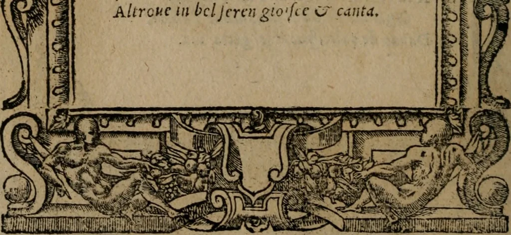 An illustration from Diverse imprese accomodate a diverse moralità, co versi che i loro significati dichiarano insieme con molte altre mella lingua italiana non piu tradotte, 1576, leaf 141