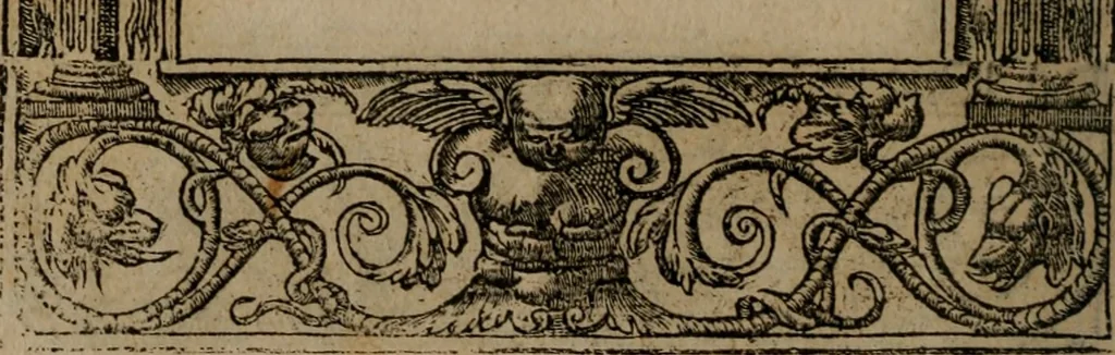 An illustration from Diverse imprese accomodate a diverse moralità, co versi che i loro significati dichiarano insieme con molte altre mella lingua italiana non piu tradotte, 1576, leaf 145