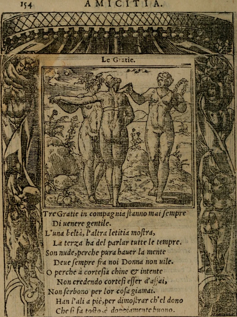 An illustration from Diverse imprese accomodate a diverse moralità, co versi che i loro significati dichiarano insieme con molte altre mella lingua italiana non piu tradotte, 1576, leaf 157