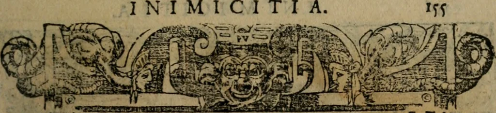 An illustration from Diverse imprese accomodate a diverse moralità, co versi che i loro significati dichiarano insieme con molte altre mella lingua italiana non piu tradotte, 1576, leaf 158