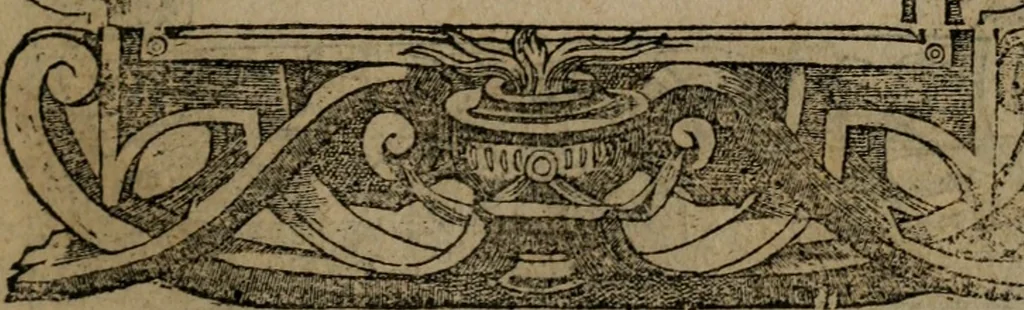 An illustration from Diverse imprese accomodate a diverse moralità, co versi che i loro significati dichiarano insieme con molte altre mella lingua italiana non piu tradotte, 1576, leaf 158