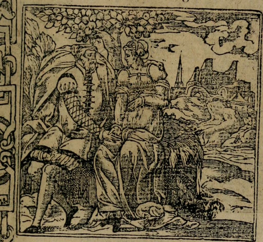 An illustration from Diverse imprese accomodate a diverse moralità, co versi che i loro significati dichiarano insieme con molte altre mella lingua italiana non piu tradotte, 1576, leaf 178