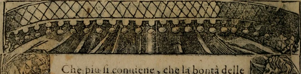 An illustration from Diverse imprese accomodate a diverse moralità, co versi che i loro significati dichiarano insieme con molte altre mella lingua italiana non piu tradotte, 1576, leaf 183