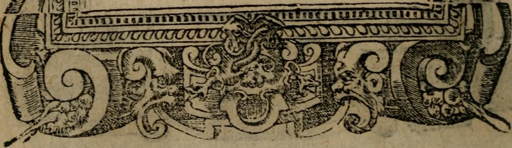 An illustration from Diverse imprese accomodate a diverse moralità, co versi che i loro significati dichiarano insieme con molte altre mella lingua italiana non piu tradotte, 1576, leaf 185