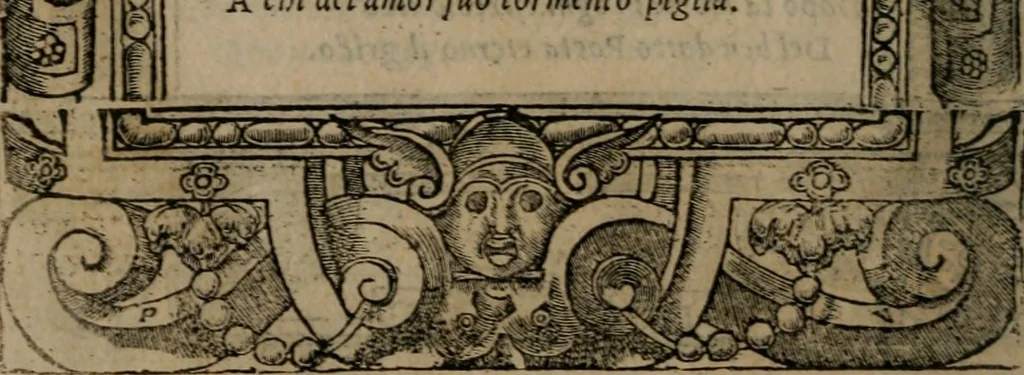 An illustration from Diverse imprese accomodate a diverse moralità, co versi che i loro significati dichiarano insieme con molte altre mella lingua italiana non piu tradotte, 1576, leaf 191