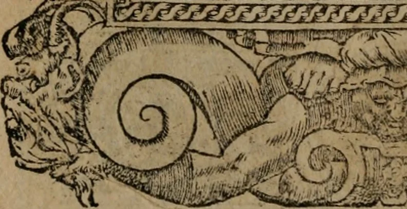 An illustration from Diverse imprese accomodate a diverse moralità, co versi che i loro significati dichiarano insieme con molte altre mella lingua italiana non piu tradotte, 1576, leaf 27