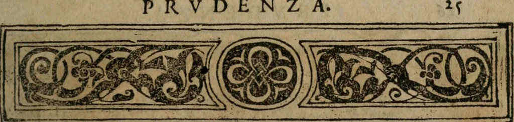 An illustration from Diverse imprese accomodate a diverse moralità, co versi che i loro significati dichiarano insieme con molte altre mella lingua italiana non piu tradotte, 1576, leaf 28