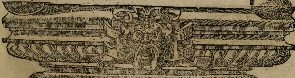An illustration from Diverse imprese accomodate a diverse moralità, co versi che i loro significati dichiarano insieme con molte altre mella lingua italiana non piu tradotte, 1576, leaf 32