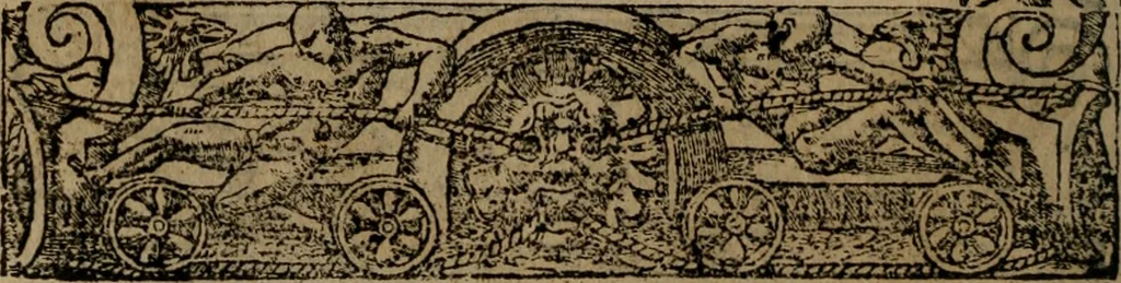An illustration from Diverse imprese accomodate a diverse moralità, co versi che i loro significati dichiarano insieme con molte altre mella lingua italiana non piu tradotte, 1576, leaf 41
