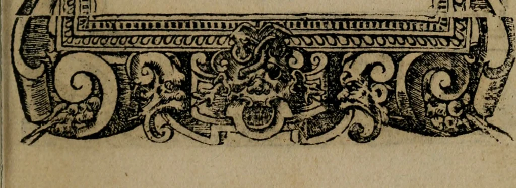 An illustration from Diverse imprese accomodate a diverse moralità, co versi che i loro significati dichiarano insieme con molte altre mella lingua italiana non piu tradotte, 1576, leaf 50