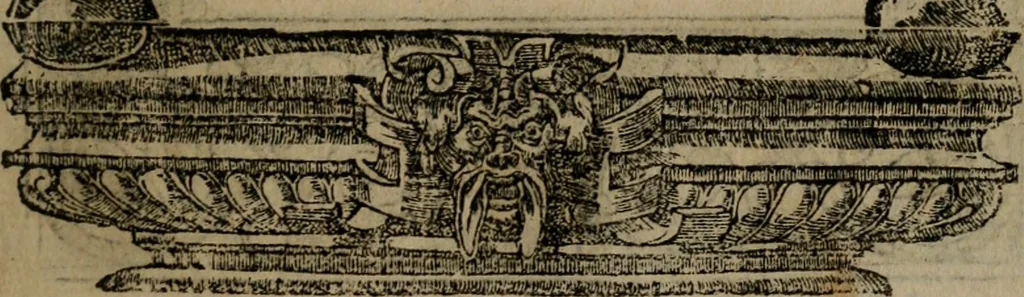 An illustration from Diverse imprese accomodate a diverse moralità, co versi che i loro significati dichiarano insieme con molte altre mella lingua italiana non piu tradotte, 1576, leaf 54