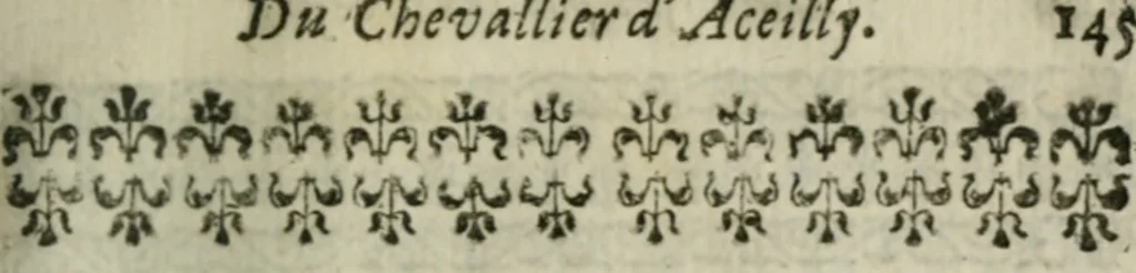 An illustration from Diverses petites poésies du chevallier d'Aceilly : premier volume, 1667, leaf 160