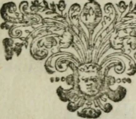 An illustration from Diverses petites poésies du chevallier d'Aceilly : premier volume, 1667, leaf 6