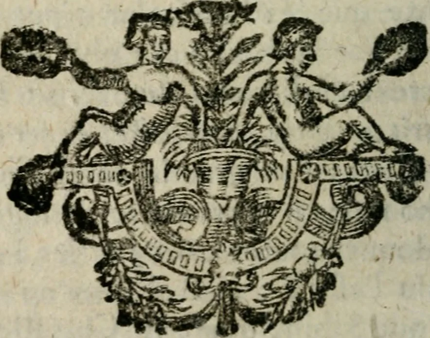An illustration from Diverses pieces povr la defence de la royne mere dv roy tres-chrestien Lovys XIII, 1643, leaf 985