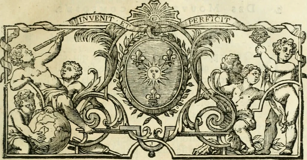 An illustration from Divers ouvrages, 1693, leaf 4