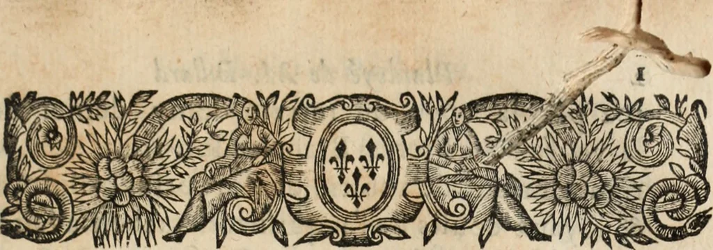 An illustration from Divers plaidoyez tovchant la cavse dv gvevx de Vernon : avec le plaidoyé de monsieur Bignon, advocat general : Et quelques autres plaidoyez, & errests sur differentes matières, 1665, leaf 352