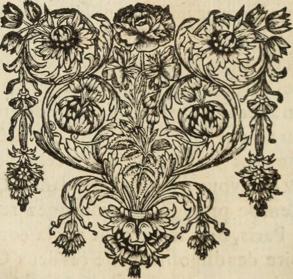 An illustration from Divers plaidoyez tovchant la cavse dv gvevx de Vernon : avec le plaidoyé de monsieur Bignon, advocat general : Et quelques autres plaidoyez, & errests sur differentes matières, 1665, leaf 371
