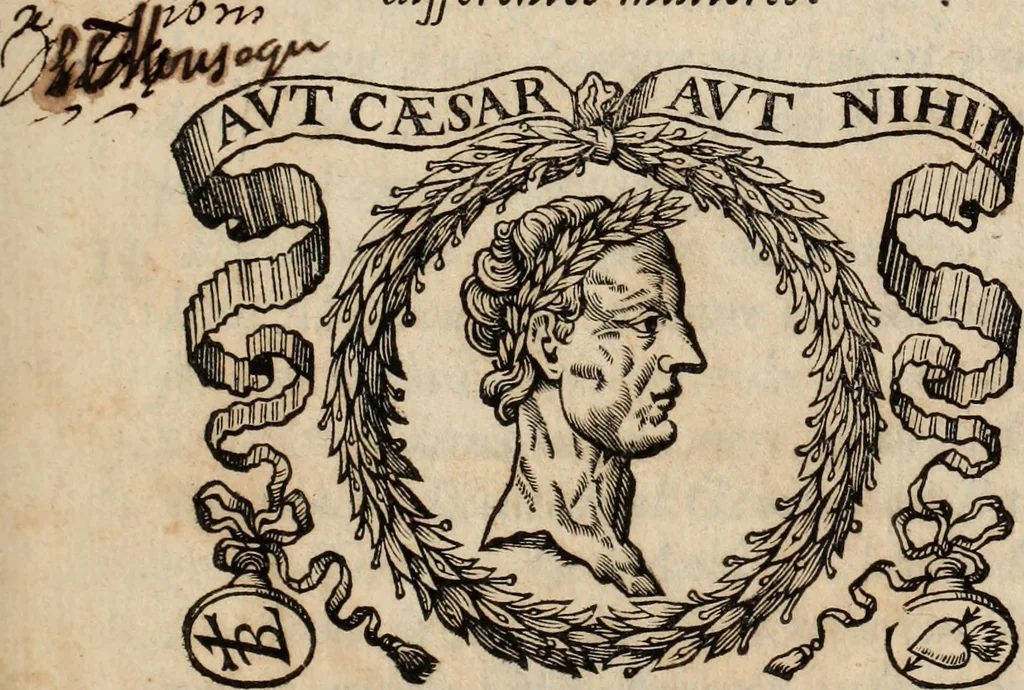 An illustration from Divers plaidoyez tovchant la cavse dv gvevx de Vernon : avec le plaidoyé de monsieur Bignon, advocat general : Et quelques autres plaidoyez, & errests sur differentes matières, 1665, leaf 4