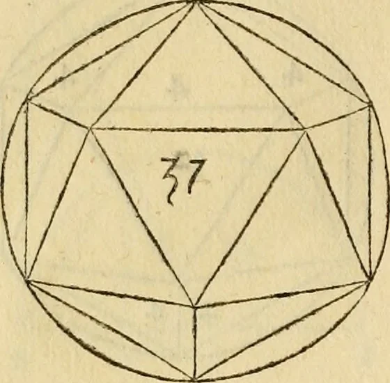 An illustration from Divina proportione : opera a tutti glingegni perspicaci e curiosi necessaria oue ciascun studioso di philosophia: prospettiua pictura sculptura: architectura: musica: e altre mathematice: suavissima: sotile: e admirabile doctrina consequira: e delecterassi: co[n] varie questione de secretissima scientia, 1509, leaf 109
