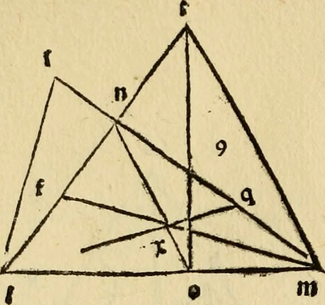 An illustration from Divina proportione : opera a tutti glingegni perspicaci e curiosi necessaria oue ciascun studioso di philosophia: prospettiua pictura sculptura: architectura: musica: e altre mathematice: suavissima: sotile: e admirabile doctrina consequira: e delecterassi: co[n] varie questione de secretissima scientia, 1509, leaf 127
