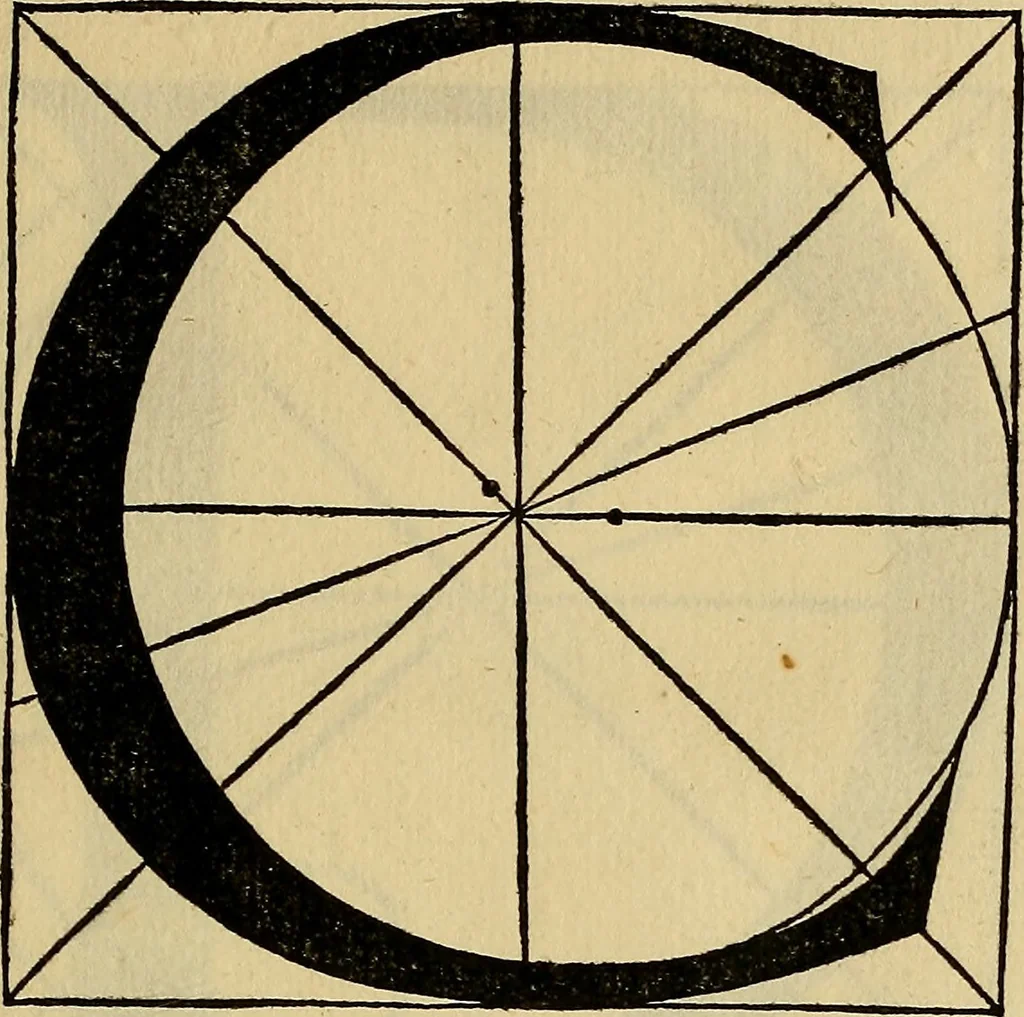 An illustration from Divina proportione : opera a tutti glingegni perspicaci e curiosi necessaria oue ciascun studioso di philosophia: prospettiua pictura sculptura: architectura: musica: e altre mathematice: suavissima: sotile: e admirabile doctrina consequira: e delecterassi: co[n] varie questione de secretissima scientia, 1509, leaf 142