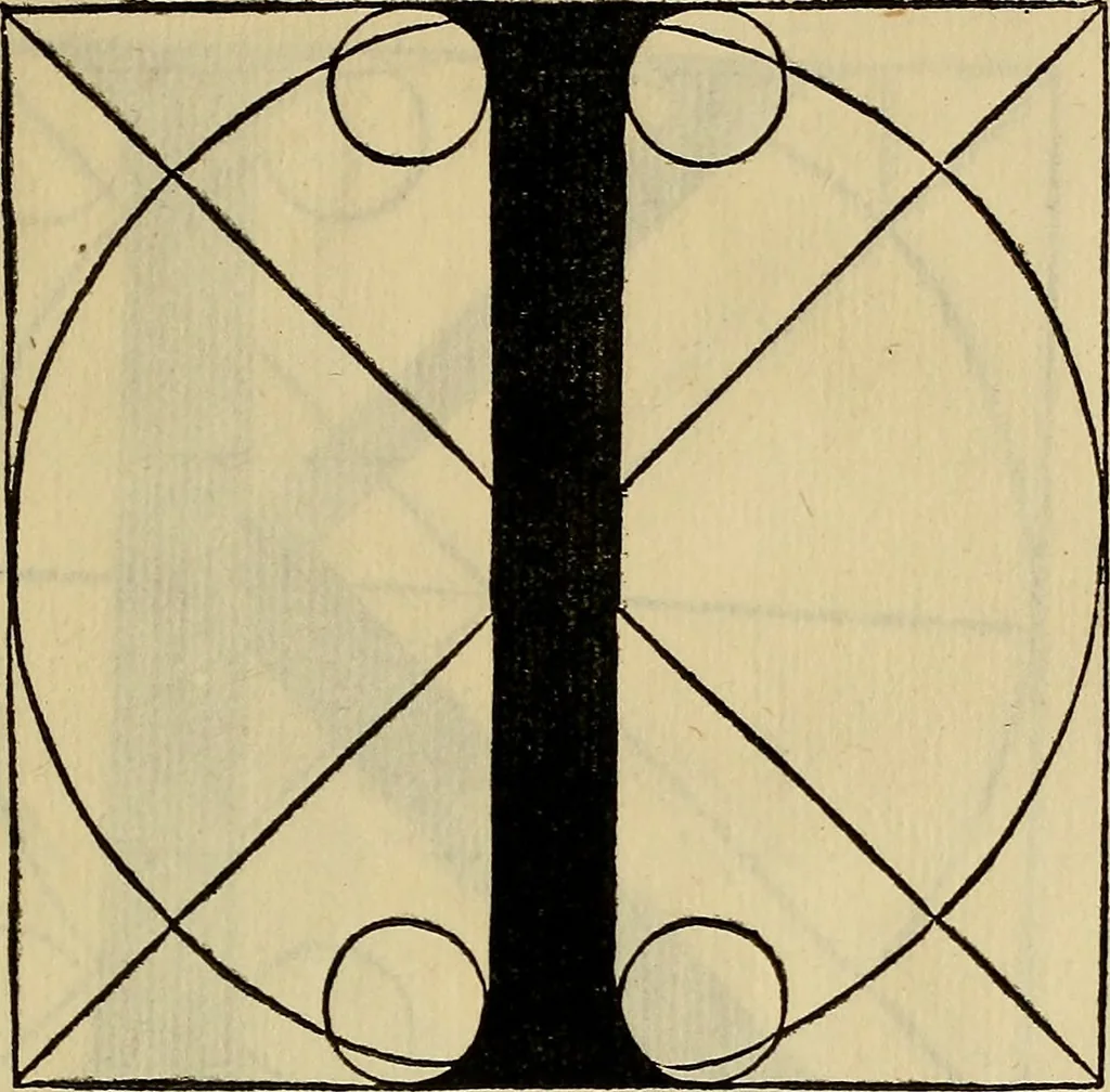 An illustration from Divina proportione : opera a tutti glingegni perspicaci e curiosi necessaria oue ciascun studioso di philosophia: prospettiua pictura sculptura: architectura: musica: e altre mathematice: suavissima: sotile: e admirabile doctrina consequira: e delecterassi: co[n] varie questione de secretissima scientia, 1509, leaf 154