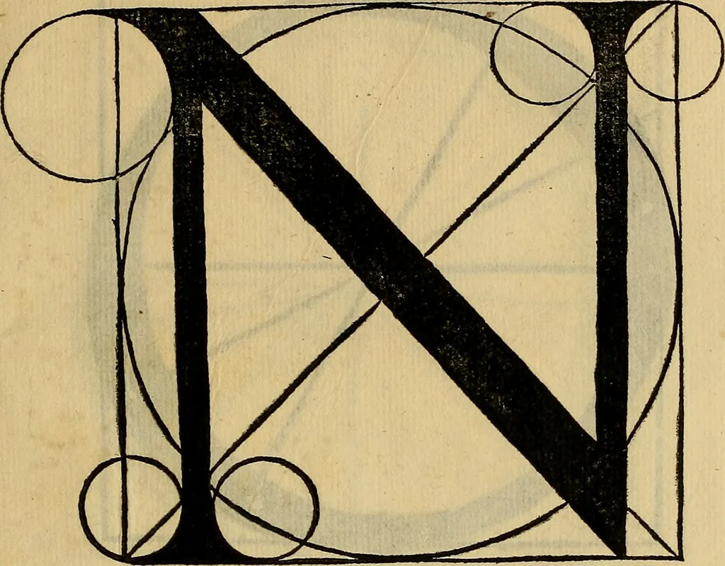 An illustration from Divina proportione : opera a tutti glingegni perspicaci e curiosi necessaria oue ciascun studioso di philosophia: prospettiua pictura sculptura: architectura: musica: e altre mathematice: suavissima: sotile: e admirabile doctrina consequira: e delecterassi: co[n] varie questione de secretissima scientia, 1509, leaf 162