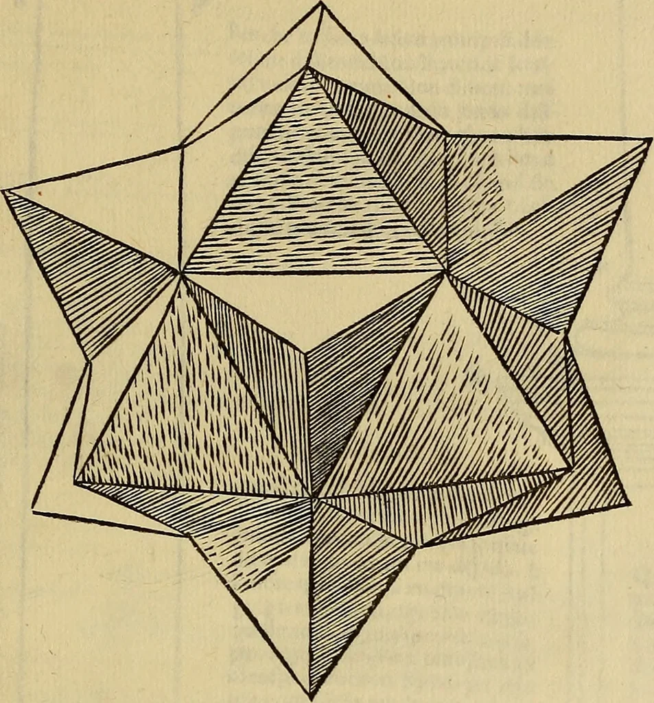 An illustration from Divina proportione : opera a tutti glingegni perspicaci e curiosi necessaria oue ciascun studioso di philosophia: prospettiua pictura sculptura: architectura: musica: e altre mathematice: suavissima: sotile: e admirabile doctrina consequira: e delecterassi: co[n] varie questione de secretissima scientia, 1509, leaf 210