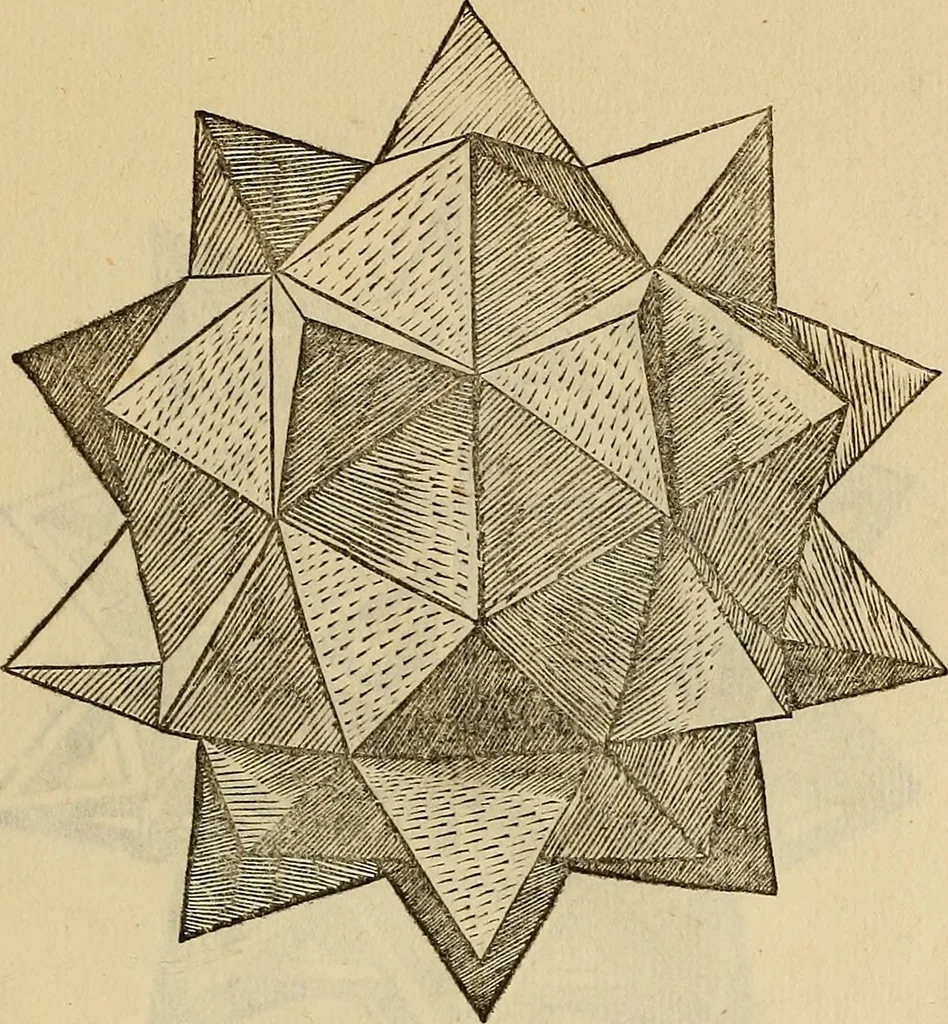 An illustration from Divina proportione : opera a tutti glingegni perspicaci e curiosi necessaria oue ciascun studioso di philosophia: prospettiua pictura sculptura: architectura: musica: e altre mathematice: suavissima: sotile: e admirabile doctrina consequira: e delecterassi: co[n] varie questione de secretissima scientia, 1509, leaf 254