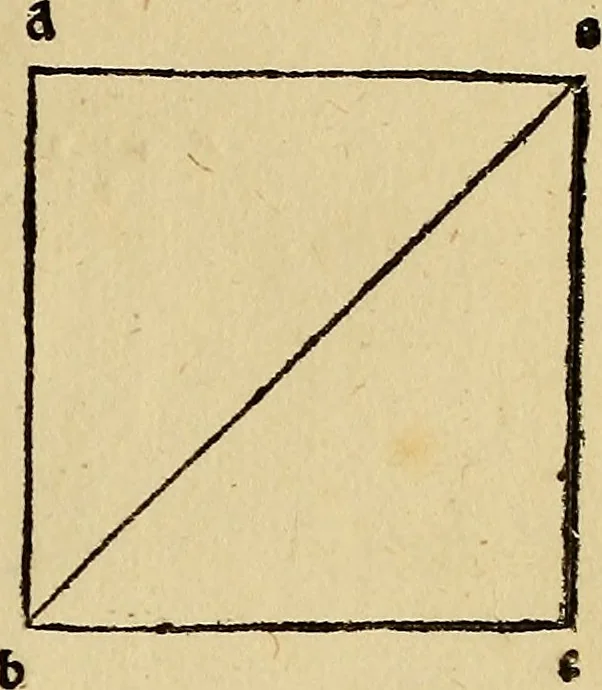 An illustration from Divina proportione : opera a tutti glingegni perspicaci e curiosi necessaria oue ciascun studioso di philosophia: prospettiua pictura sculptura: architectura: musica: e altre mathematice: suavissima: sotile: e admirabile doctrina consequira: e delecterassi: co[n] varie questione de secretissima scientia, 1509, leaf 56