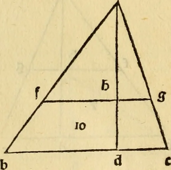 An illustration from Divina proportione : opera a tutti glingegni perspicaci e curiosi necessaria oue ciascun studioso di philosophia: prospettiua pictura sculptura: architectura: musica: e altre mathematice: suavissima: sotile: e admirabile doctrina consequira: e delecterassi: co[n] varie questione de secretissima scientia, 1509, leaf 87