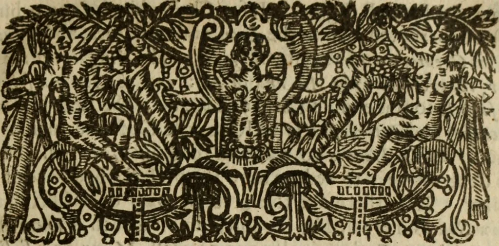 An illustration from The divine life, in three treatises : the first, Of the knowledge of God ; the second, Of walking with God ; the third, Of coversing with God in solitude, 1664, leaf 30