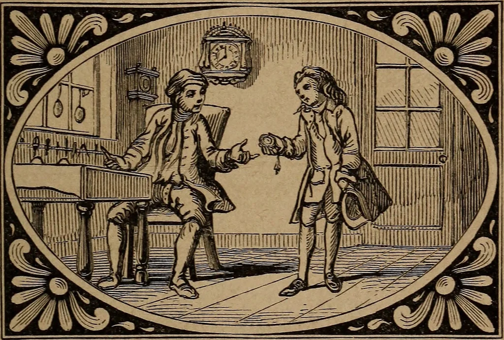 An illustration from Divine emblems, 1867, leaf 108