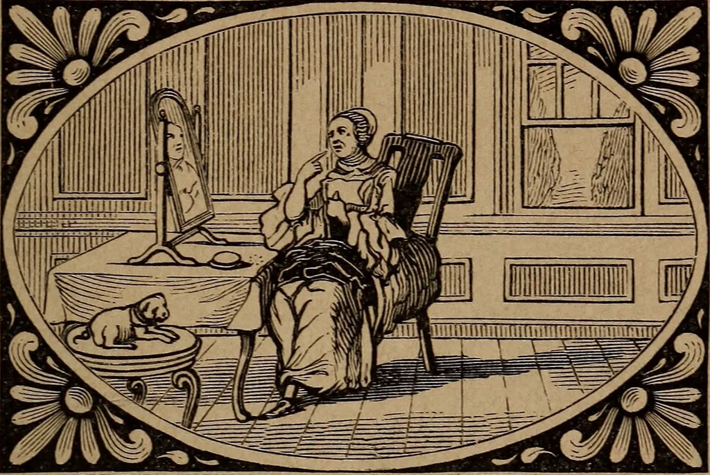 An illustration from Divine emblems, 1867, leaf 110