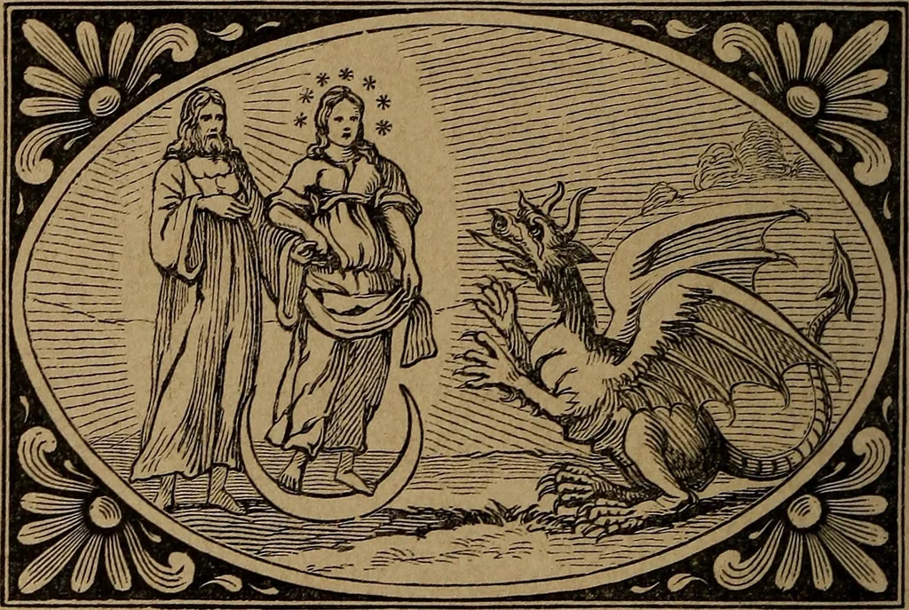 An illustration from Divine emblems, 1867, leaf 119