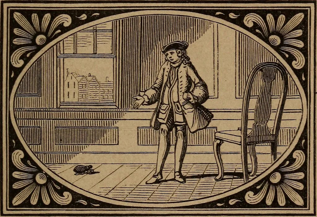 An illustration from Divine emblems, 1867, leaf 124