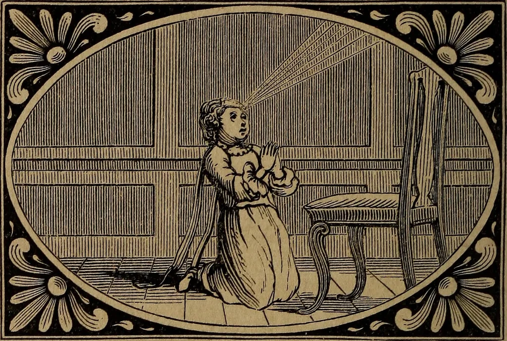 An illustration from Divine emblems, 1867, leaf 41