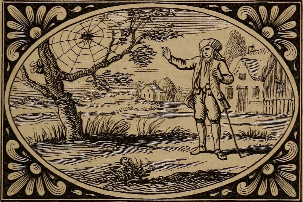 An illustration from Divine emblems, 1867, leaf 60