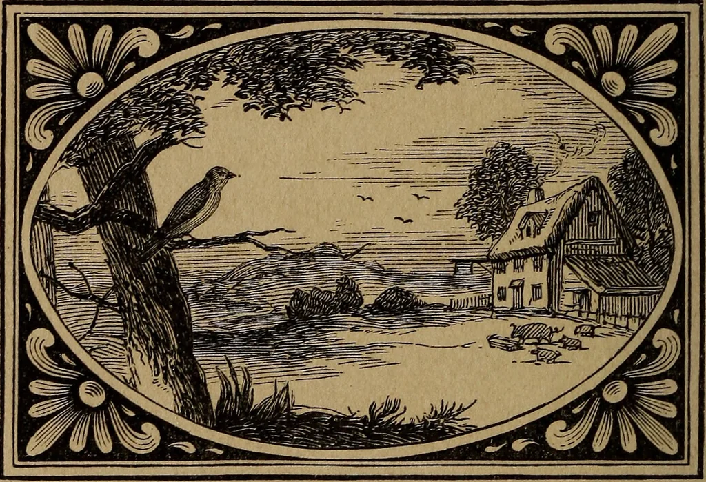 An illustration from Divine emblems, 1867, leaf 73