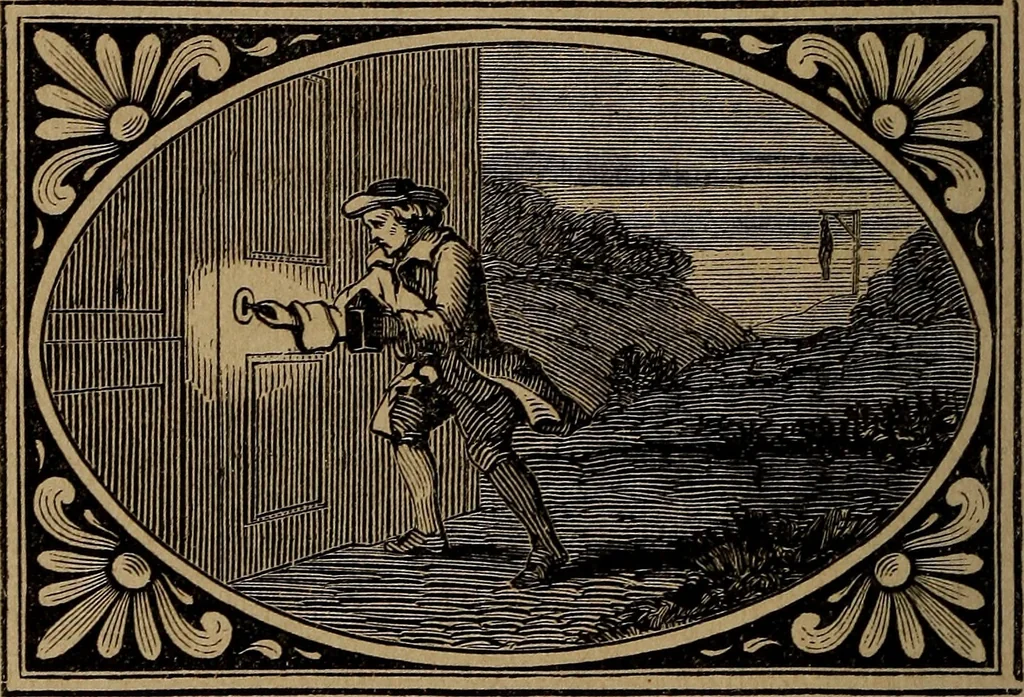 An illustration from Divine emblems, 1867, leaf 83
