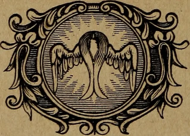 An illustration from Divine emblems, 1867, leaf 95