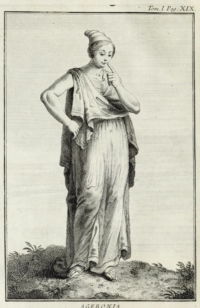 An illustration from Dizionario mitologico : ovvero della favola, poetico, storico ec. in cui esttamente si spiega l'origine degli dei, de' semidei, e gegli eroi dell'antico gentilessimo, i misteri, i dogmi, il culto, i sacrifizj, i giuochi, le feste, e tutto ciò, che appartiene alla religione de' Gentilli ..., 1755, leaf 40