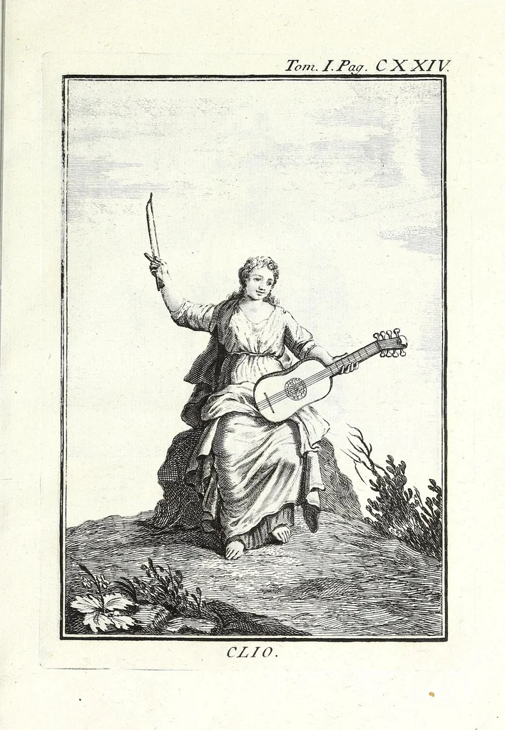 An illustration from Dizionario mitologico, ovvero, Della favola, storico, poetico, simbolico ec. in cui esattamente si spiega l'origine degli dei, de' semidei, e degli eroi dell' antico gentilesimo, i misterj, i dogmi, il culto, i sacrifizj, i giuochi, le feste, e tutto ciò, che appartiene alla religione de' gentili ..., 1776, leaf 313