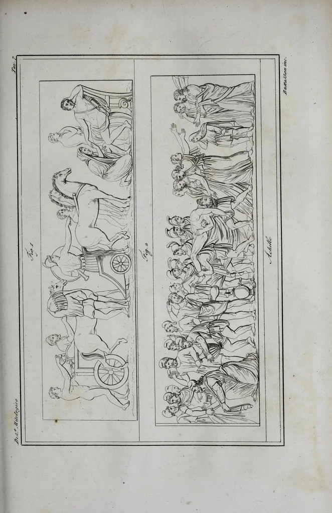 An illustration from Dizionario pittoresco di ogni mitologia d'antichita, d'iconologia e delle favole del medio evo ..., 1840, leaf 257